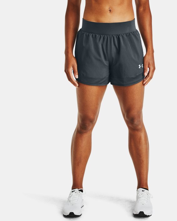 Women's UA Locker Woven Shorts, Gray, pdpMainDesktop image number 0